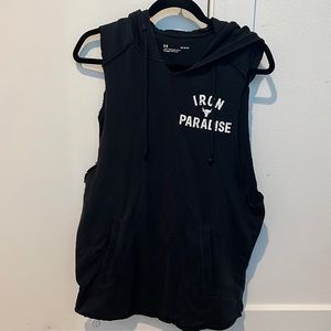 Project rock sleeveless hoodie
